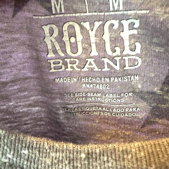 Womens patriotic t shirt size medium in heathered gray - Picture 3 of 4